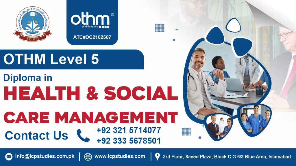 OTHM Level 5 Diploma in Health and Social Care Management