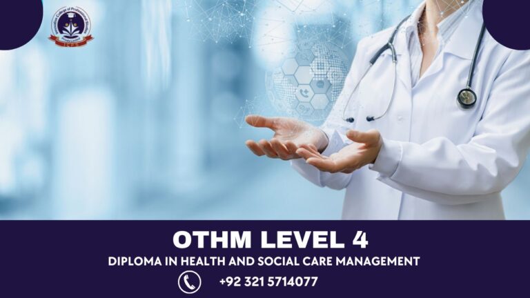 OTHM Level 4 Diploma in Health and Social Care Management