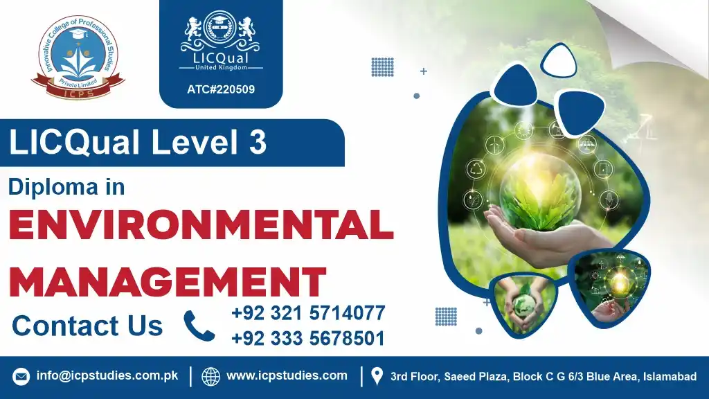 LICQual Level 3 Diploma In Environmental Management