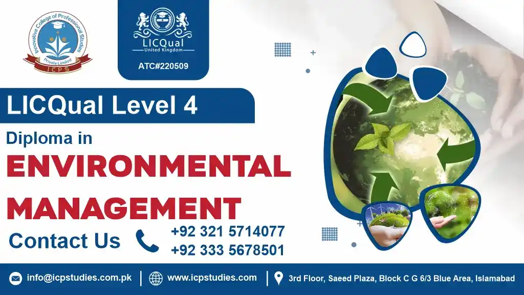 LICQual Level 4 Diploma In Environmental Management