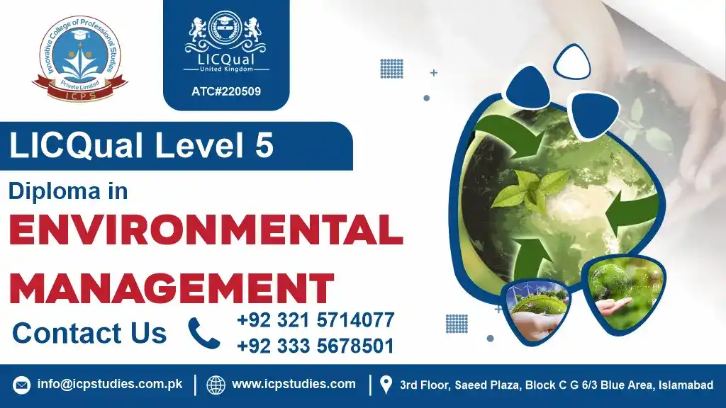 LICQual Level 5 Diploma In Environmental Management
