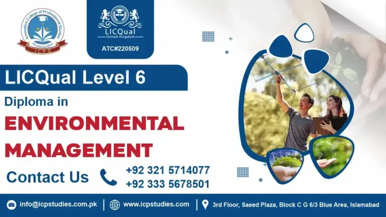 LICQual Level 6 Diploma in Environmental Management
