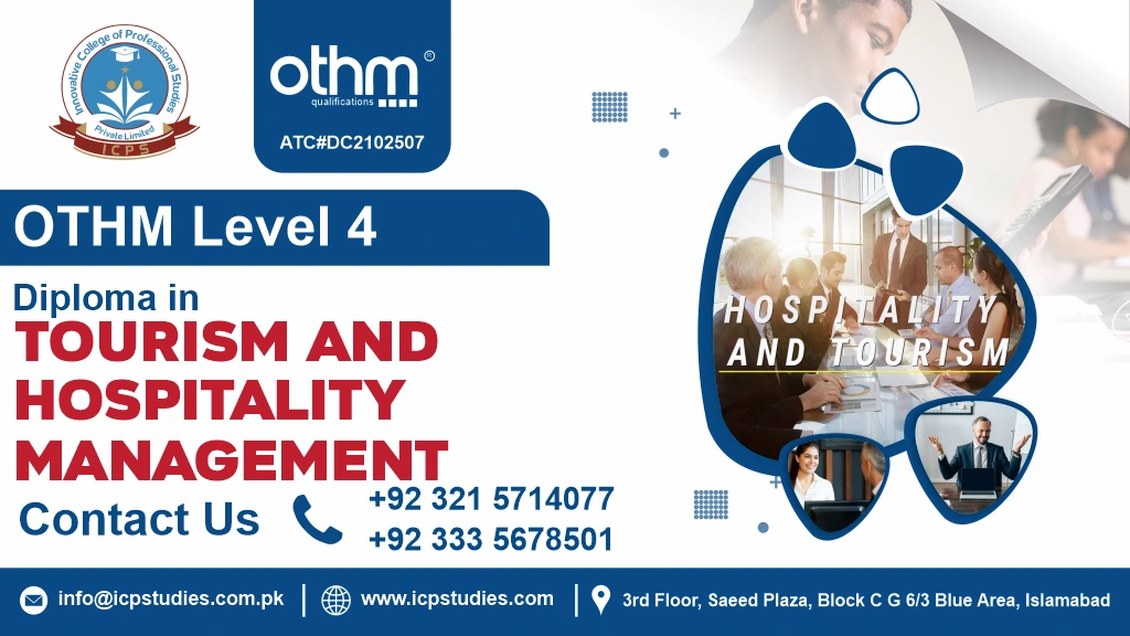OTHM Level 4 Diploma in Tourism and Hospitality Management