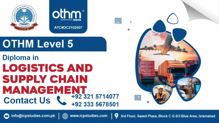 OTHM Level 5 Diploma in Logistics and Supply Chain Management