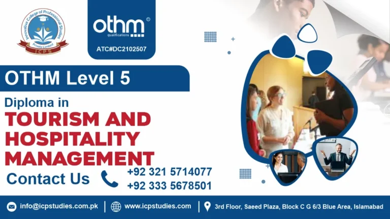 OTHM Level 5 Diploma in Tourism and Hospitality Management