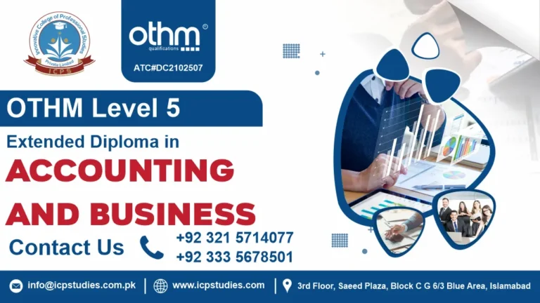 OTHM Level 5 Extended Diploma in Accounting and Business