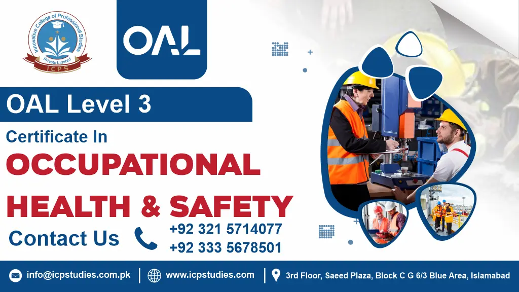 OAL Level 3 Certificate In Occupational Health And Safety