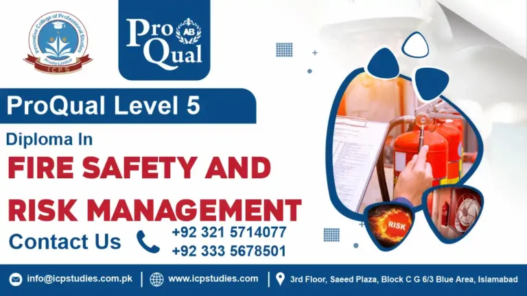 ProQual Level 5 Diploma in Fire Safety and Risk Management