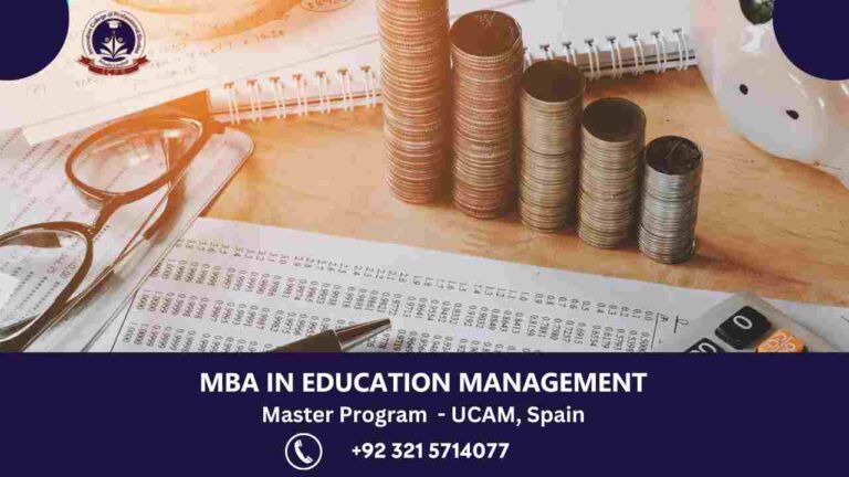 MBA in Education Management – UCAM, Spain