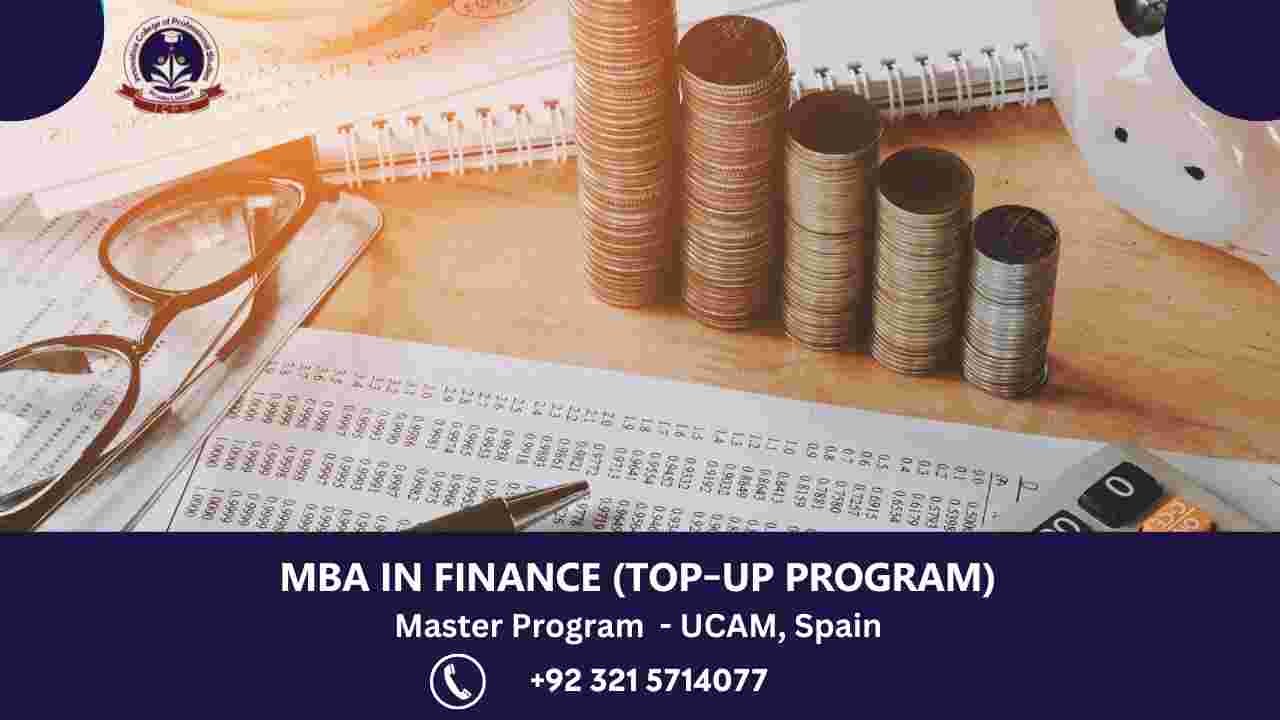 MBA in Finance Top-Up Program - UCAM, Spain
