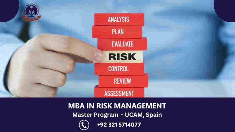 MBA in Risk Management – UCAM, Spain