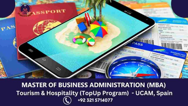 MBA in Tourism & Hospitality (Top-Up Program) – UCAM, Spain