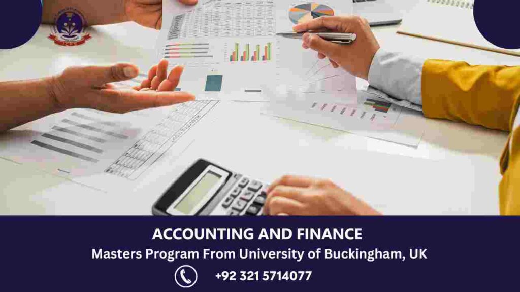 Masters Program In Accounting And Finance - University of Buckingham, UK