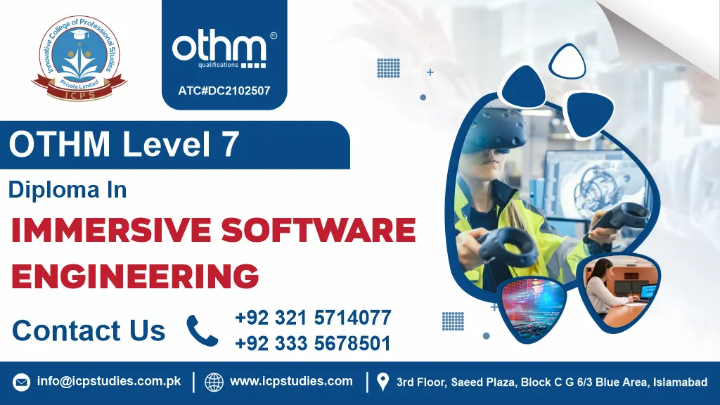 OTHM Level 7 Diploma In Immersive Software Engineering