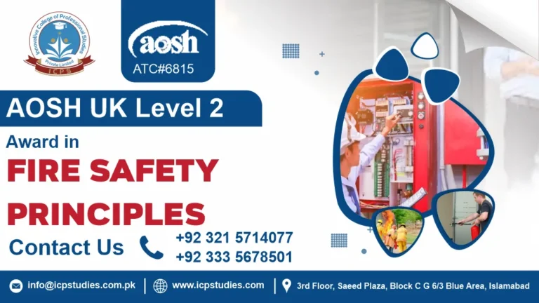 AOSH UK Level 2 Award in Fire Safety Principles