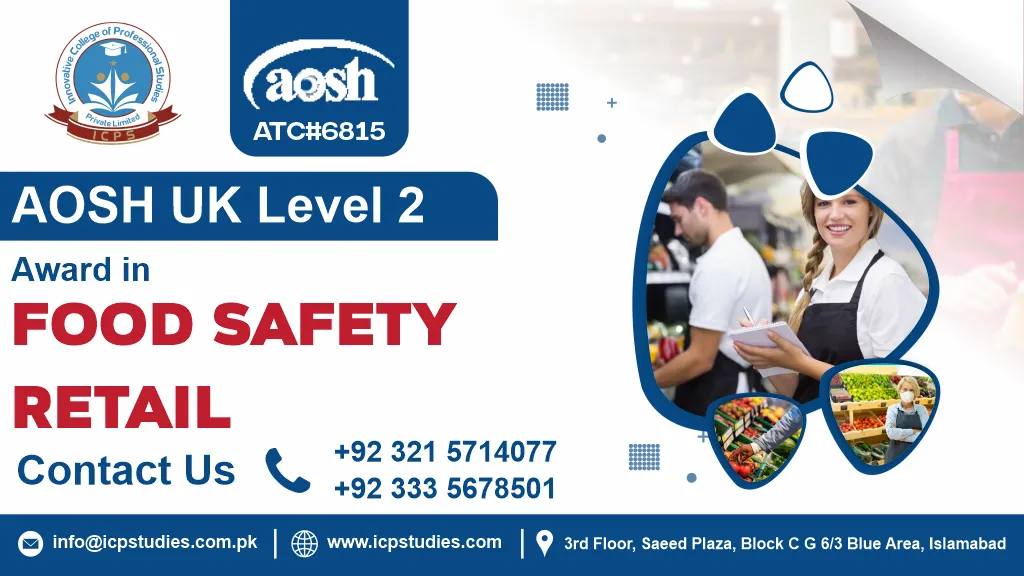 AOSH UK Level 2 Award in Food Safety Retail