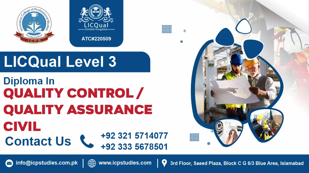 LICQual level 3 Diploma in Quality Control / Quality Assurance Civil