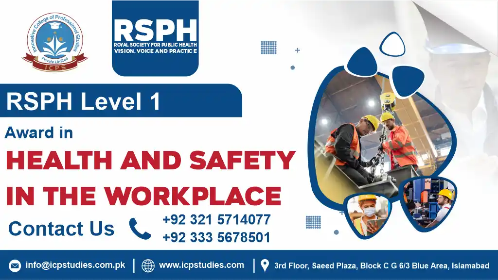 RSPH Level 1 Award In Health And Safety In The Workplace