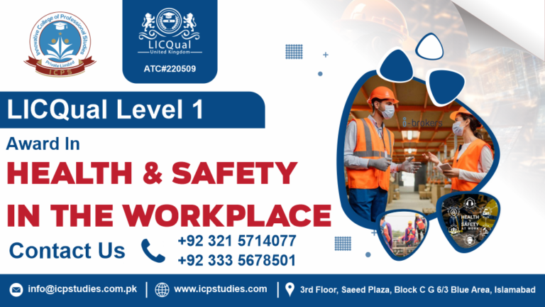 LICQual Level 1 Award in Health and Safety in the Workplace