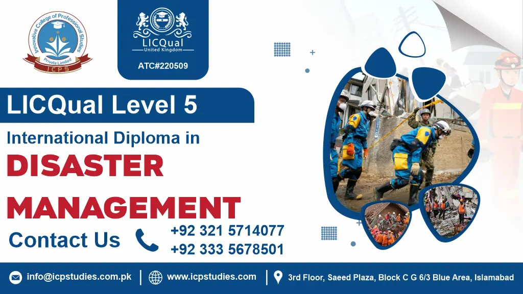Level 5 International Diploma in Disaster Management