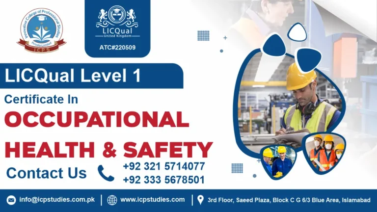 LICQual Introductory Certificate in Occupational Health and Safety (Level 1)