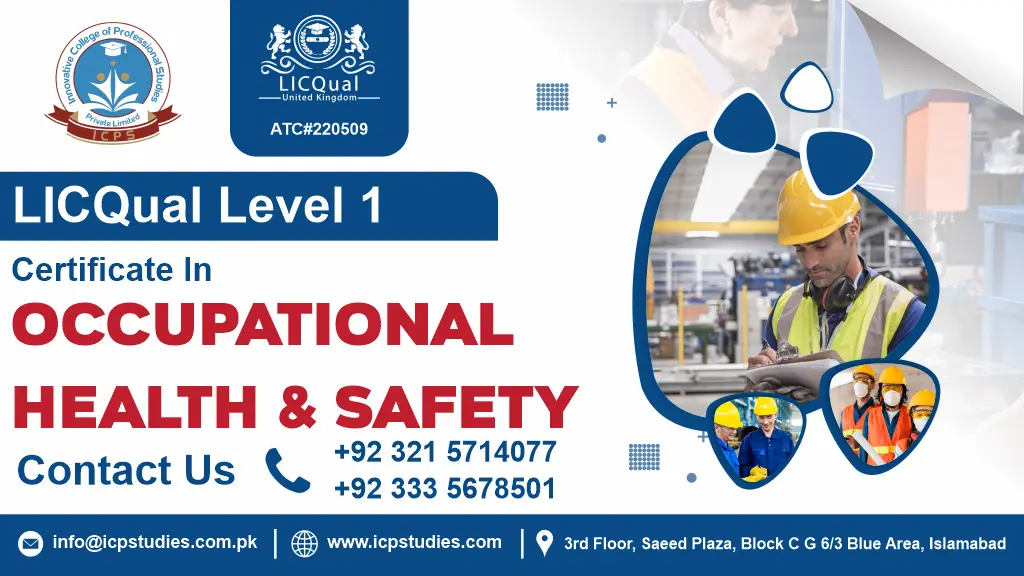 CIEH Introductory Certificate in Occupational Health and Safety (Level 1)