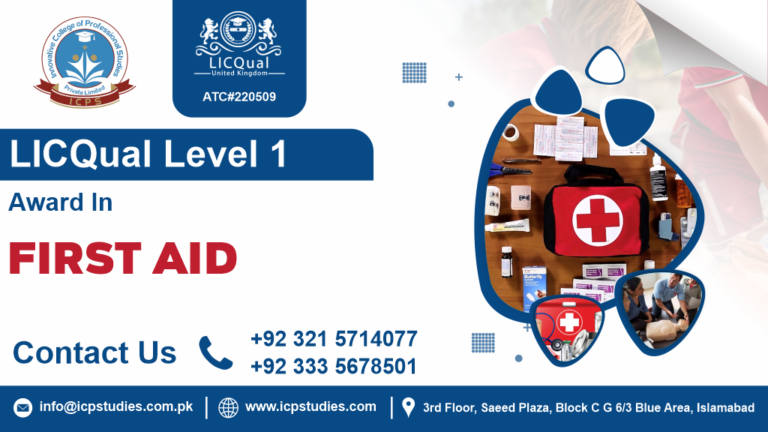 LICQual Level 1 Award in First Aid