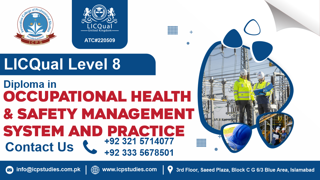 Level 8 Diploma in Occupational Health & Safety Management System and Practice