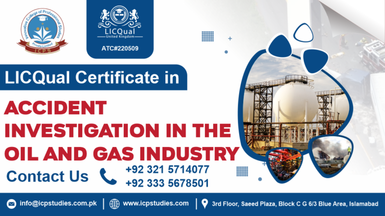 Certificate in Accident Investigation in the Oil and Gas Industry