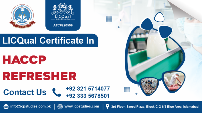 Certificate in HACCP Refresher