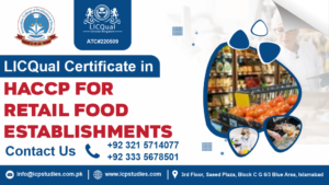Certificate in HACCP for Retail Food Establishments