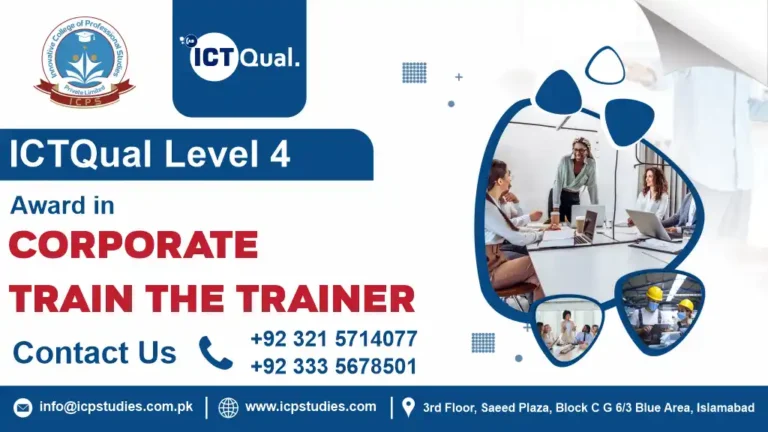 ICTQual Level 4 Award in Corporate Train the Trainer