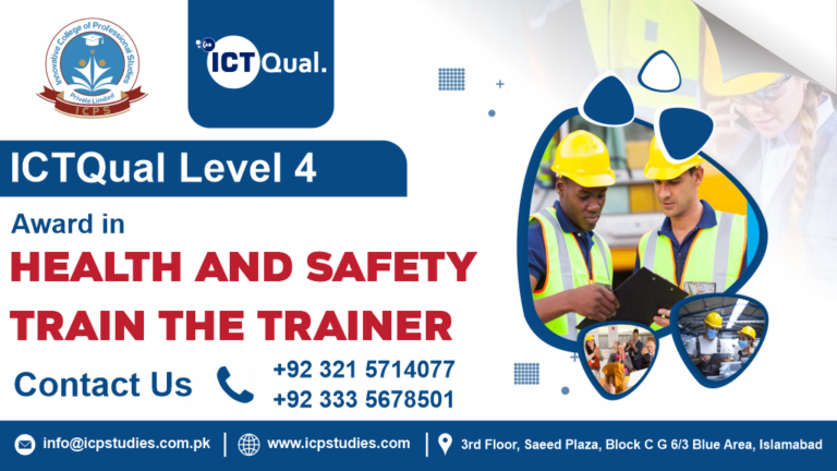 ICTQual Level 4 Award in Health and Safety Train the Trainer