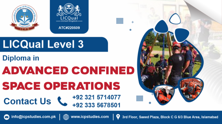 Level 3 Diploma in Advanced Confined Space Operations
