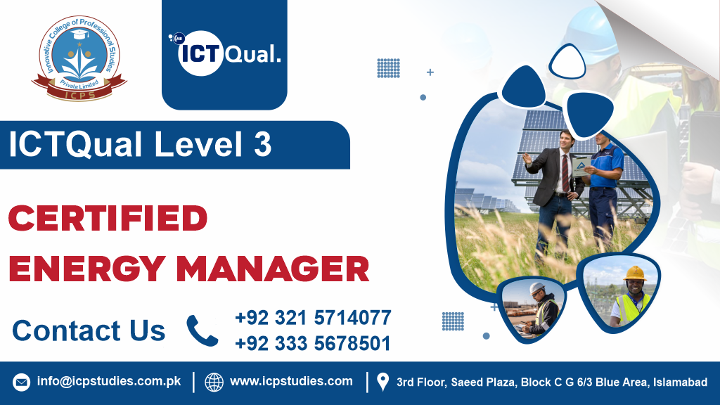 ICTQual Level 3 Certified Energy Manager