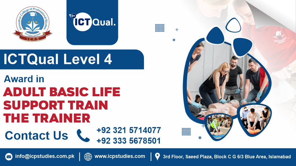 ICTQual Level 4 Award in Adult Basic Life Support Train the Trainer