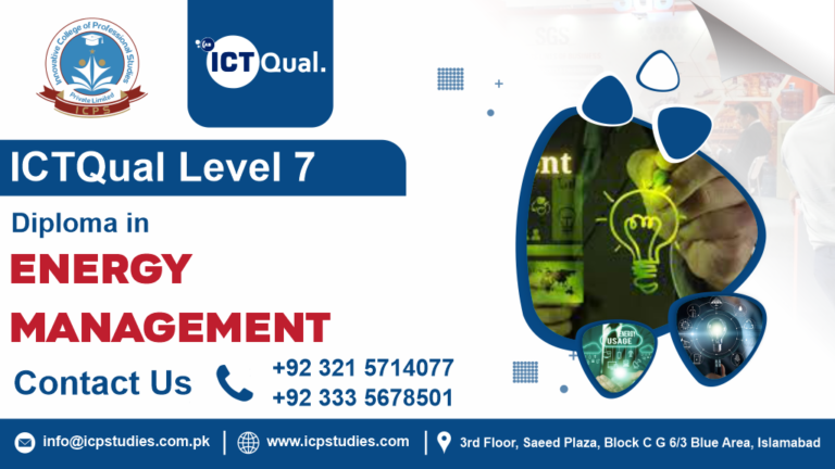 ICTQual Level 7 Diploma in Energy Management