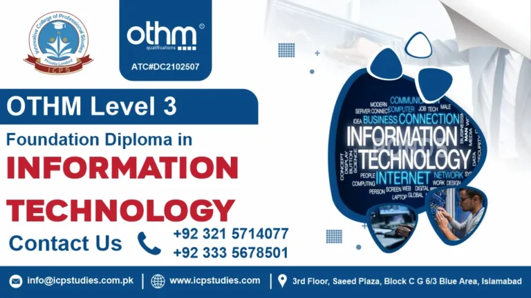 OTHM Level 3 Foundation Diploma In Information Technology