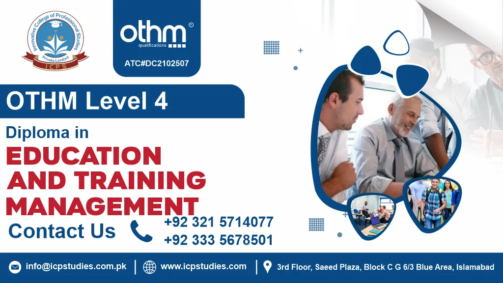 OTHM Level 4 Diploma in Education and Training Management