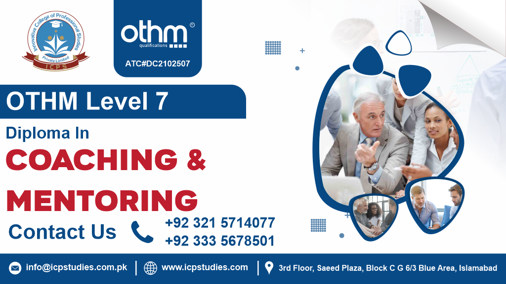 OTHM Level 7 Diploma In Coaching And Mentoring