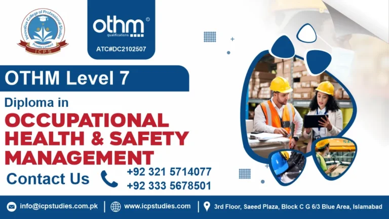 OTHM Level 7 Diploma In Occupational Health And Safety Management