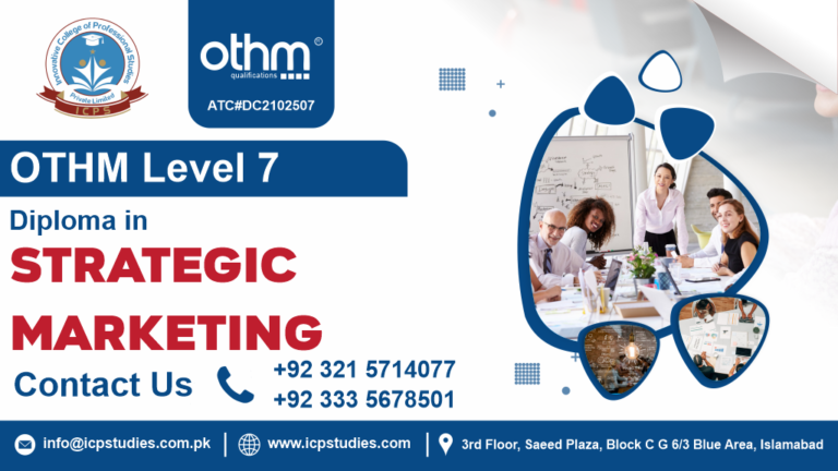 OTHM Level 7 Diploma In Strategic Marketing