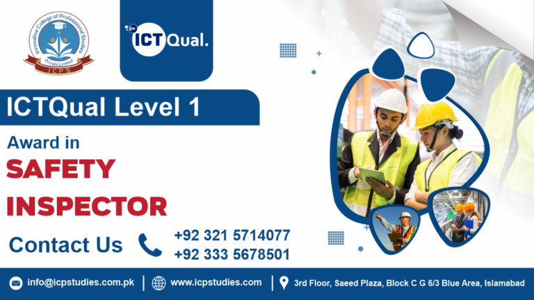 ICTQual Level 1 Award In Safety Inspector
