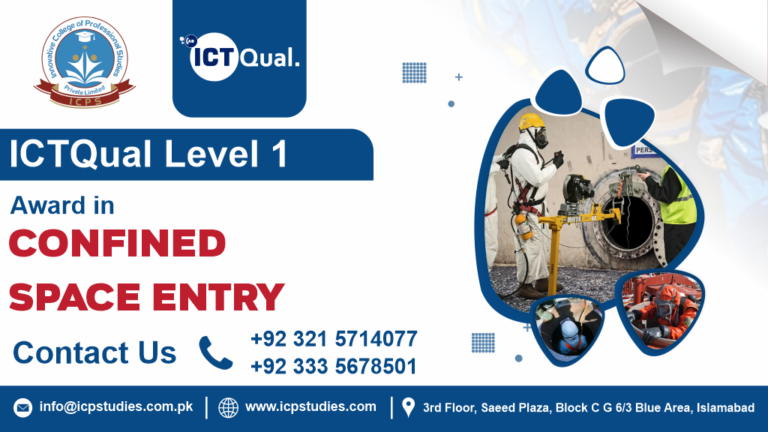 ICTQual Level 1 Award in Confined Space Entry