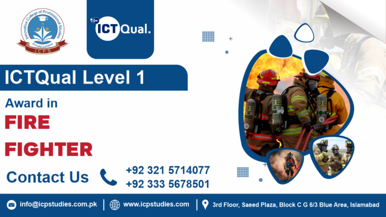 ICTQual Level 1 Award in Fire Fighter