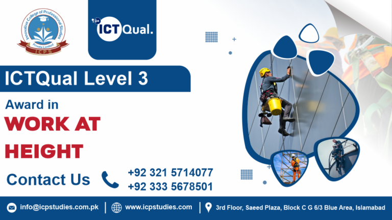 ICTQual Level 3 Award in Work at Height