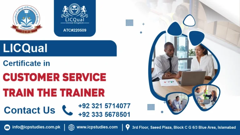 LICQual Certificate in Customer Service Train the Trainer