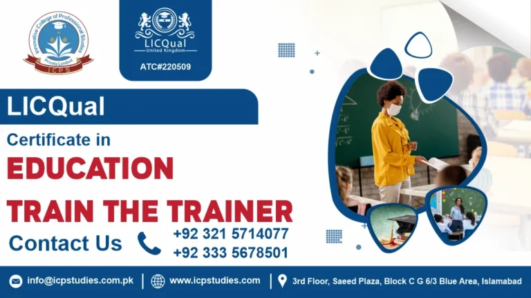 Certificate in Education Train the Trainer