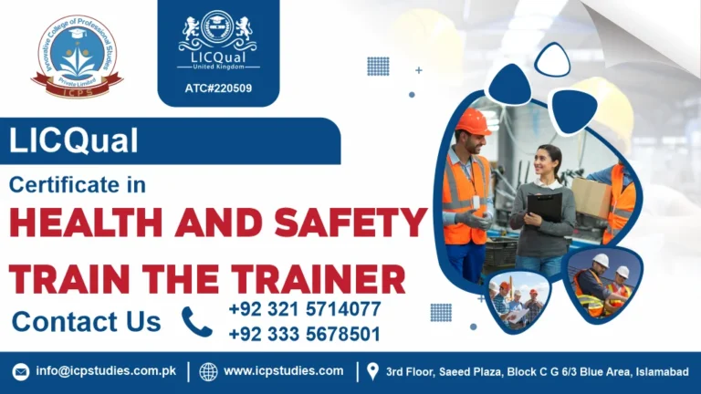 LICQual Certificate in Health and Safety Train the Trainer