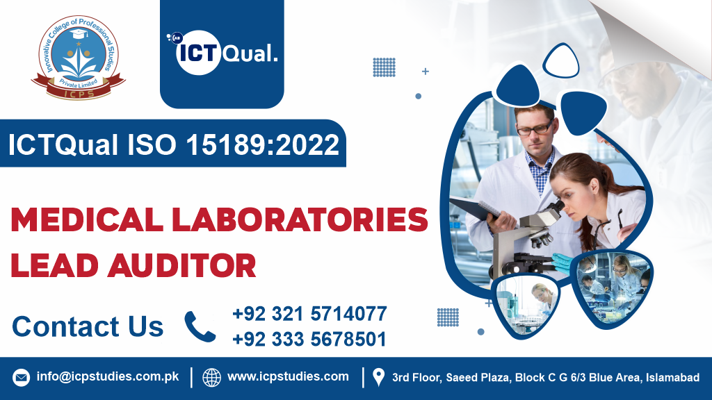 ICTQual ISO 15189:2022 Medical Laboratories Lead Auditor